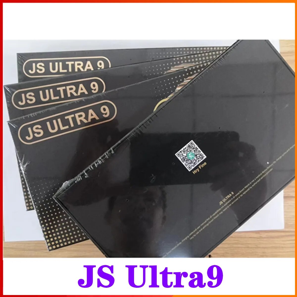 2023 JS Ultra9 골드 스마트 워치, 2.02 인치 NFC 무선 스마트워치, 블루투스 통화, 남녀공용 스포츠 울트라 시리즈 8 9 워치, 신제품